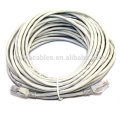 Precio de fábrica 50m Cat5e UTP 24AWG rj45 cable del remiendo Cable de Lan